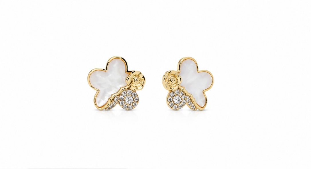 Butterfly Bloom Stud