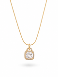 White Stone Pendant