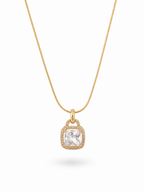 White Stone Pendant