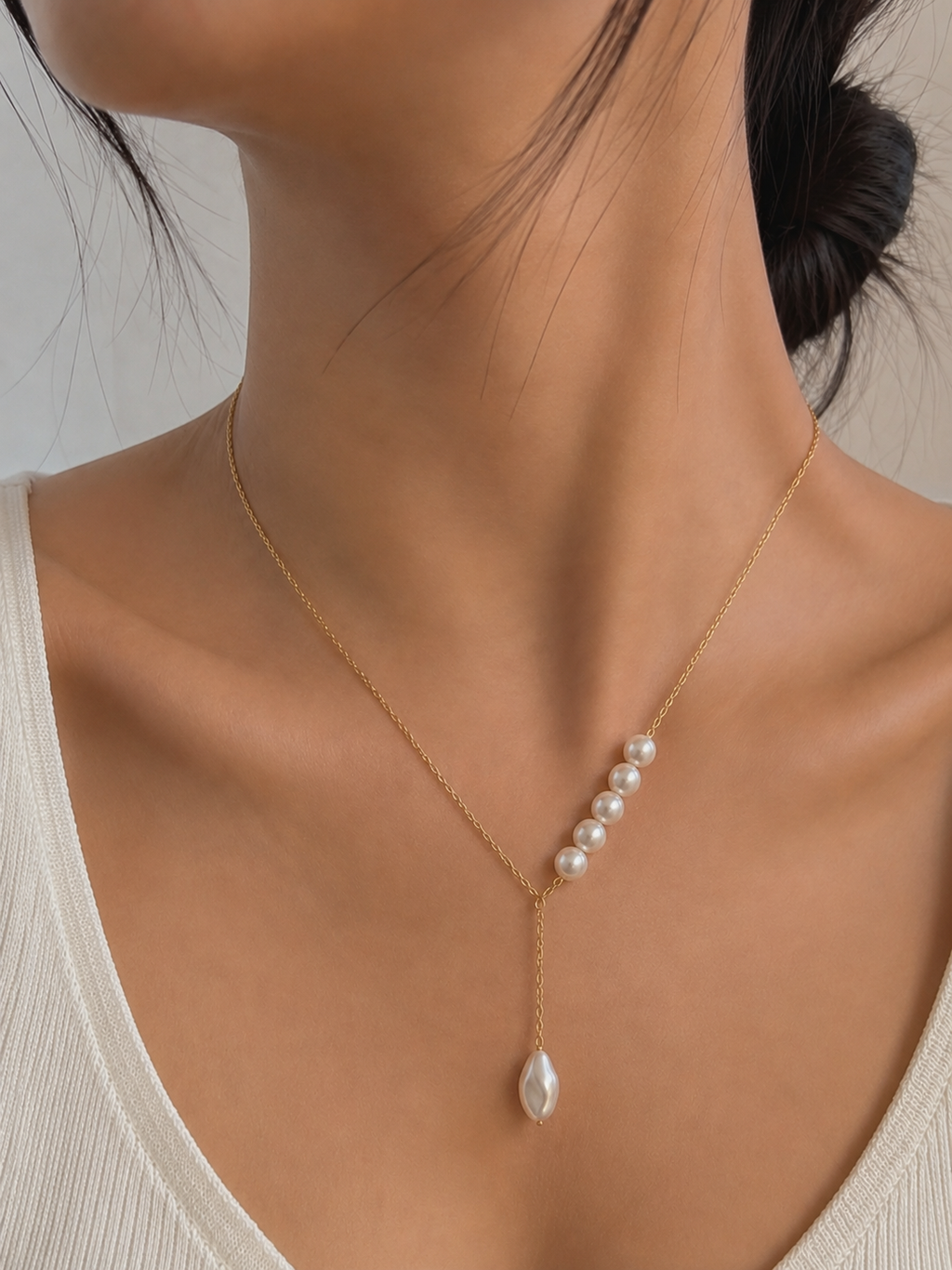 Pearl Drop Necklace