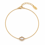 Stone Halo Bracelet