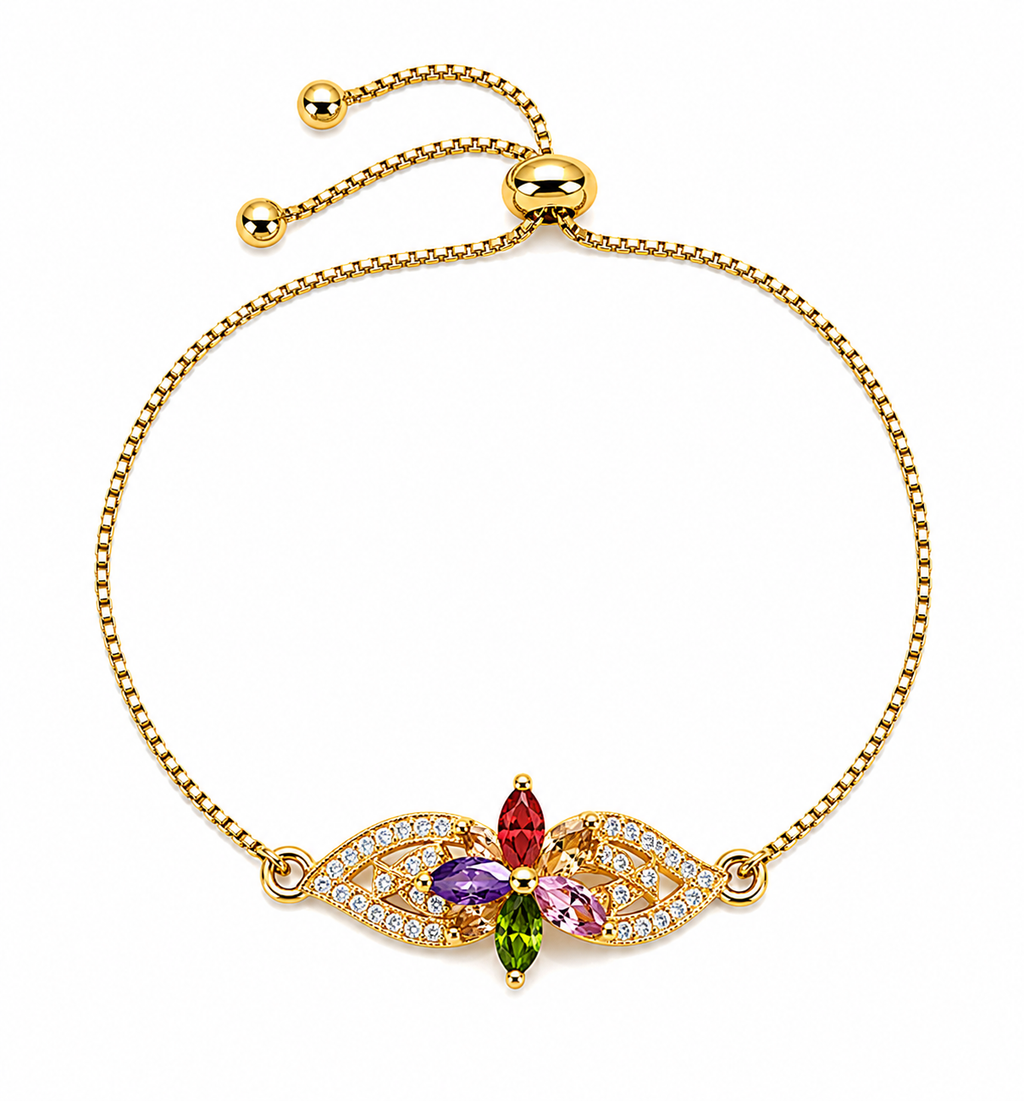 Multi Colour Adjustable Bracelet