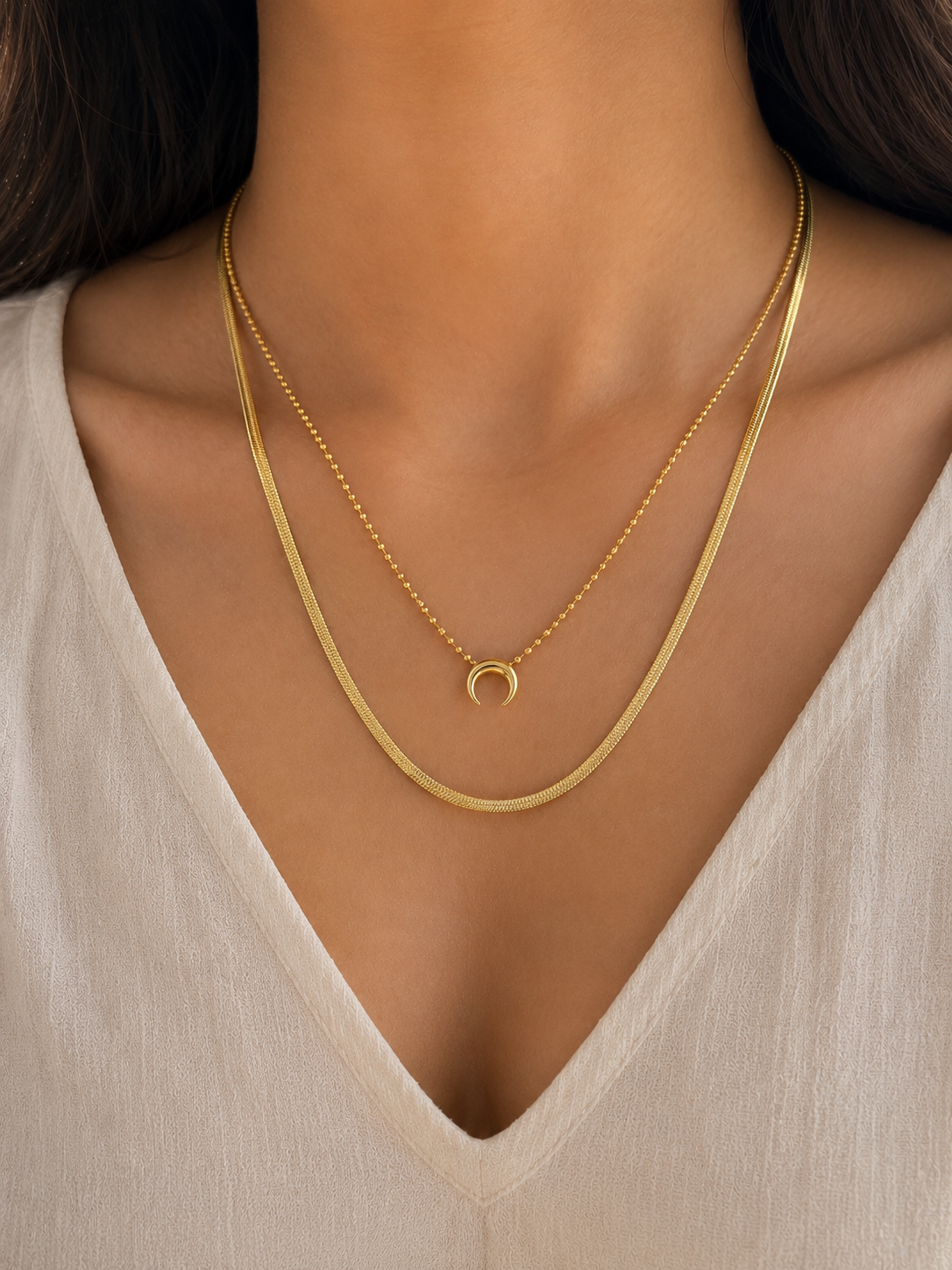 Double Layer Neck Chain