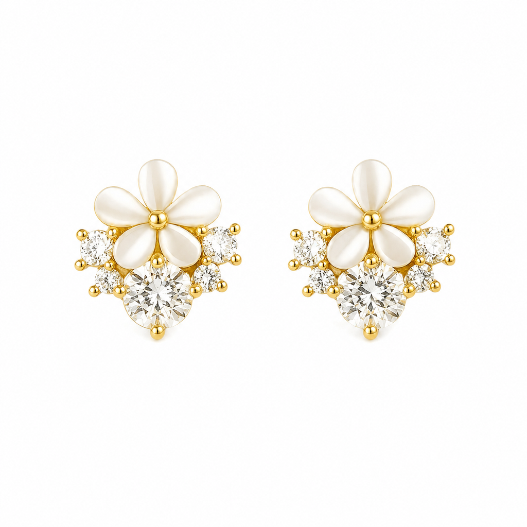 Daisy Floral Stud
