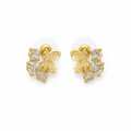 Butterfly Bloom Crystal Stud Earrings
