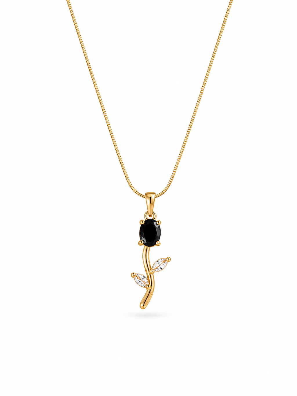 Black Tulip Pendant