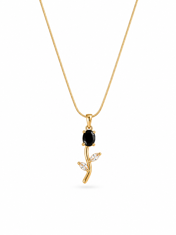 Black Tulip Pendant