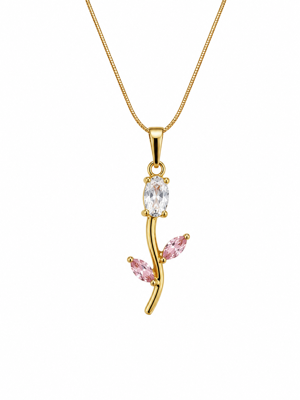White Tulip Pendant