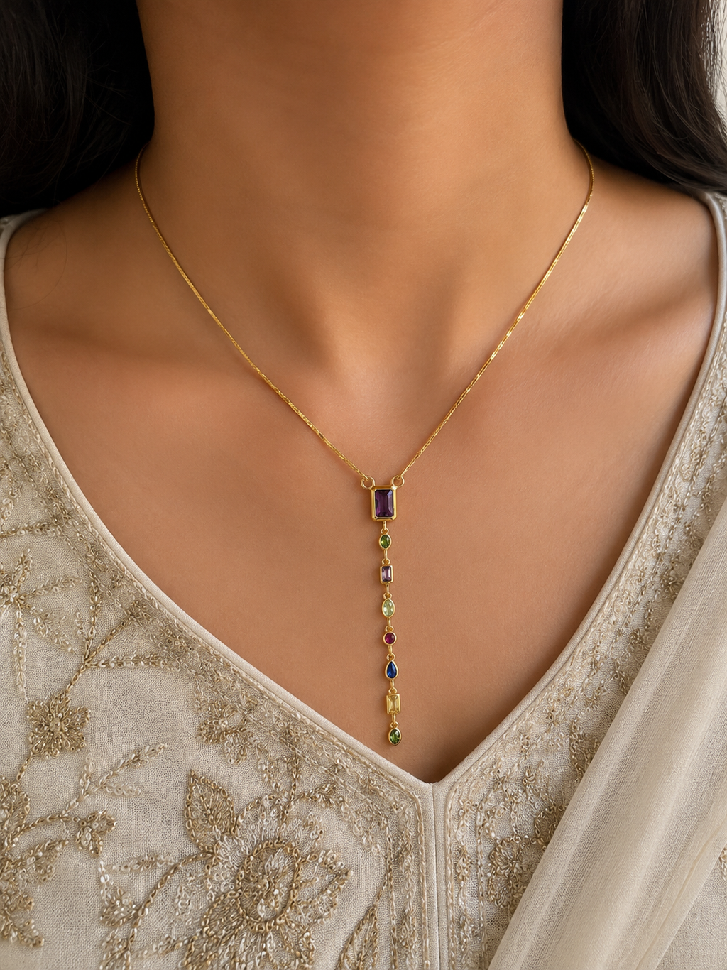 Multi Colour Pendant