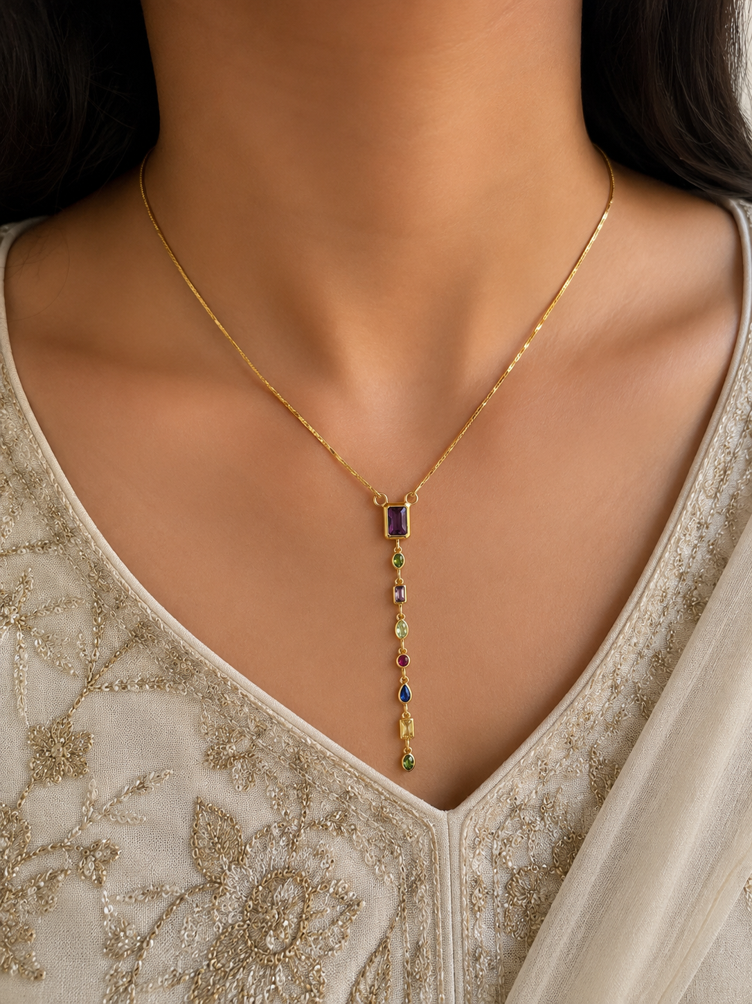 Multi Colour Pendant