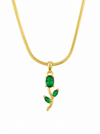 Green Tulip Pendant