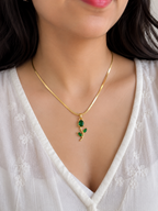 Green Tulip Pendant