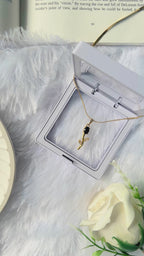 Black Tulip Pendant