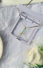 Sky Blue Tulip Pendant