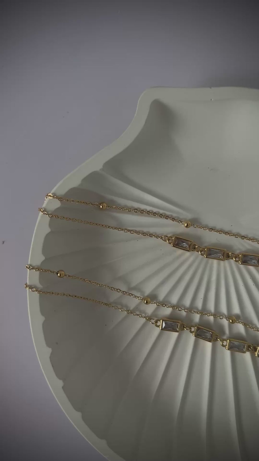 Golden Grace Layered Anklet