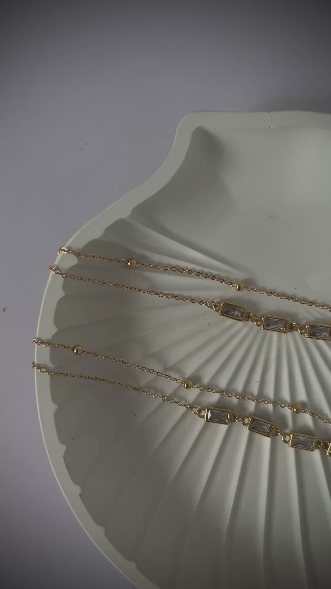 Golden Grace Layered Anklet
